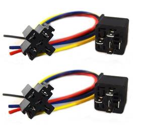 Absolute Usa Rls125-2 2 12v 30/40 Amp Spdt Automotive Marine Bosch / Tyco Style 5 Pin Relay