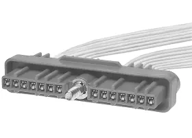 Pt789 Acdelco Gm Original Equipment 14-way Female Gray Multi-purpose Pigtail Pt789 Acdelco Gm Original Equipment 14-way Female Gray Multi-purpose Pigtail