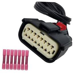 Allmost 747607486362 Lizapus Headlight Connector Plug Harness Repair Pigtail Compatible With Ford