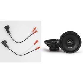 Alpine 199730007318 Dm 6.5 Inch With Speaker Wiring Harness For Select 1988-up Gm Vehicles