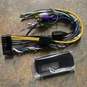 7240013-a Alpine Genuine Kta-450 Kta450 Amp Power Pack Wire Harness And Brackets