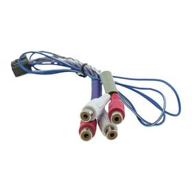 Alpine 761645312926 Ktp-445u Oem Genuine Front/rear/remote On Rca Cable Harness