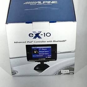 Alpine Ex-10 Bluetooth Hands Free Advance Ipod Controller Nib New