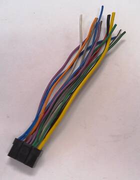 Alpine Ha-alp16a-5 Authentic Cdehd149bt Cde-hd149bt Wire Harness Car Audio Receiver