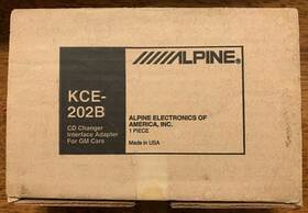 Alpine Kce-202b Select Gm Vehicles To M-bus Cd Changer Interface Adapter