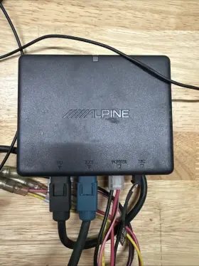 Kce-350bt Alpine Bluetooth Interface Module With Microphone Rare Read Desc