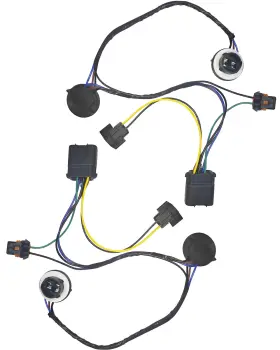 Wh1-2ps Amblee 2-pack Headlight Wiring Harness Compatible With Chevy Silverado 1500 2500hd 3