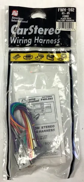 Fwh592 American International Wire Harness 1983-1985 Ford Lincoln Mercury New Fwh592 American International Wire Harness 1983-1985 Ford Lincoln Mercury New