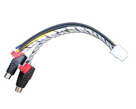 Anyqinsog 10pptx120 10-pin Power Ground Remote Wire Speaker High Level Input Harness Pl