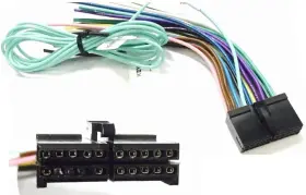 Asc Audio 027132756636 Car Stereo Radio Wire Harness Plug For Select Boss 20 Pin Radios Dvd Nav- Bv9