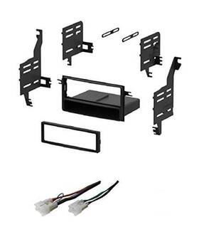 Asc Audio 027132757152 Single Din Car Stereo Install Dash Kit And Wire Harness For 2005-2010 Sci