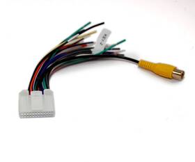 Asc Audio Ascpy24y Car Stereo Wire Harness For Pyle 24 Pin Power Plug Cd Mp3 Dvd Pldnv77u Pld
