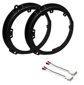 Gdagre-411 Asc Audio 6 Inch 6.5 6.75 Car Stereo Speaker Install Adapter Mount Bracket Plates An