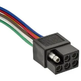 13979400 Au-ve-co 5 6 Way Female Trailer Connectors 13979400 Au-ve-co 5 6 Way Female Trailer Connectors