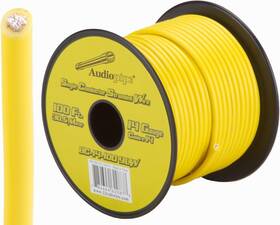 Audiopipe Ap14100yw Best Connections Copper Clad Stranded Car Audio Primary Remote 14 Ga Yellow