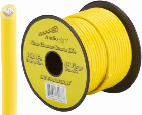Ap14100yw Audiopipe Best Connections Copper Clad Stranded Car Audio Primary Remote 14 Ga Yellow