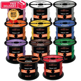 Bc-14-100 Audiopipe Best Connections 14 Gauge Automotive Primary 11 Roll 100 Feet