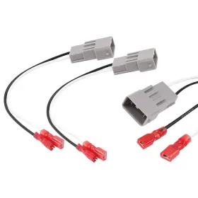 Spkh-hon-7800 Audiopipe Pipeman Speaker Harness Plug And Play Adapter 2 Pin For Honda