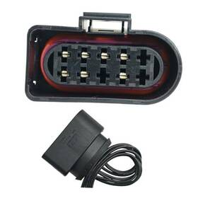 Auostmo Ljq-148 Headlight Pigtail Connector Harness 7-wire Halogen Headlamp Plug Compatible