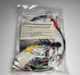 1601-8 Autoharnesshouse.com 2015 - 2019 Subaru Aftermarket Stereo Install Adapter