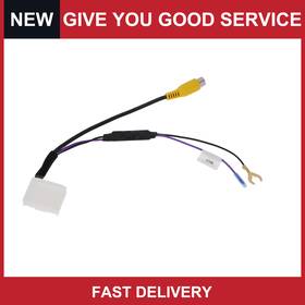 Automall Tech 678202090268 Rear View Camera Adapter Wire Harness Cable For Toyota Rca 24p