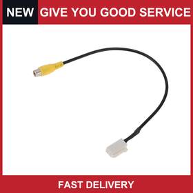 Automall Tech 678202090534 Rear View Camera Adapter Wire Harness Cable For Toyota Rca 4p