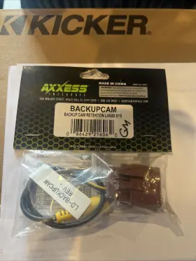 Axbuch-gm29 Axxess 086429216062 Backupcam Gm 2006 And Up Backup Camera Retention Lan29 System
