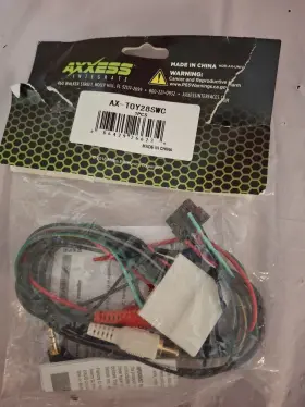 Ax-toy28swc Axxess Integrate Plug And Play Harness For Aswc-1 Toyota 2012