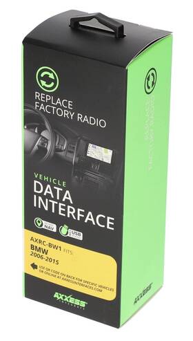 Axxess Axrc-bw1 Chime Retention Radio Installation Interface Bmw/mini 2006-2015