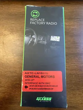 Axtc-ln10 Axxess Data Interface With Swc For Select Gmc / Chevrolet 2019-up