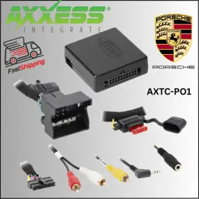 Axtc-po1 Axxess / Car Radio Wiring Interface With Swc For 2010-16 Porsche New