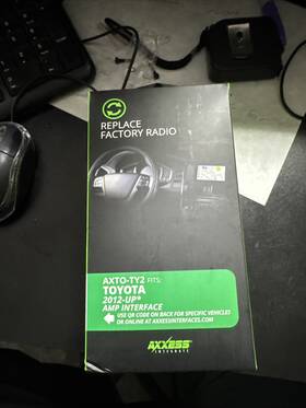Axxess Axtoty2 Axto-ty2 Amplifier Install Interface For 2012-up Toyota Factory Vehicles