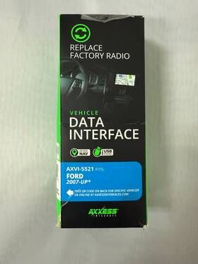 Axxess Axvi-5521 Radio Replacement Data Interface With Rap For Select Ford 2007-up