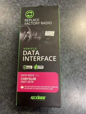 Axvi-6522 Axxess Metra Non-amplified Data Interface For 2007-2018 Chrysler Vehicles