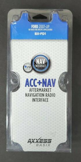 Axxess Bx-fd1 Basix 2007 -up Ford Acc Nav Aftermarket Navigation Radio Interface