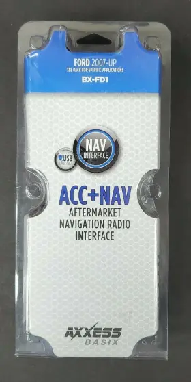 Bx-fd1 Axxess Basix 2007 -up Ford Acc Nav Aftermarket Navigation Radio Interface Bx-fd1 Axxess Basix 2007 -up Ford Acc Nav Aftermarket Navigation Radio Interface