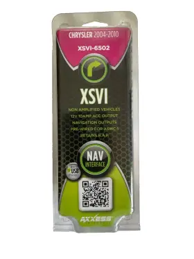Xsvi-6502 Axxess Nav Interface Radio Harness For 2004-2010 Chrysler