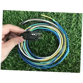 Bbtree 760385352094 Vehicle-side 6 Way Square Wiring Harness Connectors With 36 Inch Wires Pin Male