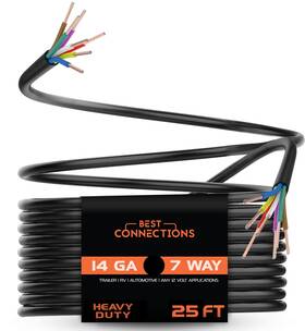 Best Connections Tr-14-7-25 7 25 Feet Red Blue White Purple Brown Yellow Green