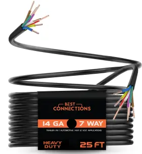 Tr-14-7-25 Best Connections 7 25 Feet Red Blue White Purple Brown Yellow Green Tr-14-7-25 Best Connections 7 25 Feet Red Blue White Purple Brown Yellow Green