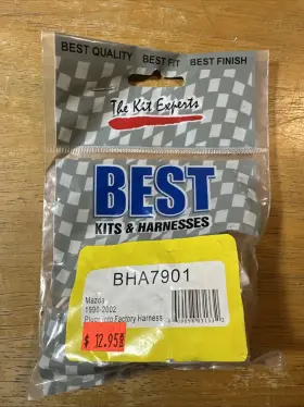 Bha7901 Best Kits Aftermarket Radio Harness For 1988-2002 Mazda Vehicles