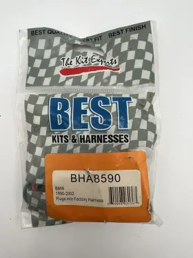 Bha8590 Best Kits Aftermarket Radio Harness For Bmw Vehicles 1984-2002 -