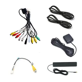 Am-cab-047-4g Bestycar Car Stereo Radio 4g Rca Usb Cam In Cable Gps Antenna Wire Harness Ki