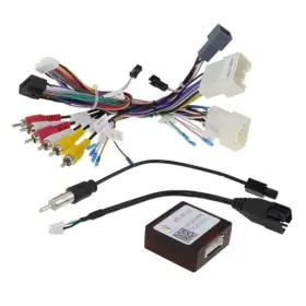 Bc-cab-158 Bestycar 16pin Car Stereo Wiring Harness Adapter With Canbus Box For Mitsubishi