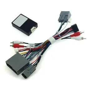Bc-cab-192 Bestycar 16pin Car Stereo Radio Power Retrofit Wiring Harness Cable Adapter Fits For F