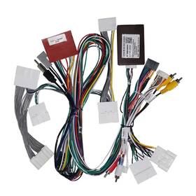 Bestycar Bc-cab-246 16pin Car Stereo Radio Power Retrofit Wiring Harness Adatper Fits For Mazda 3