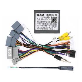Bestycar Bc-cab-257 16pin Car Stereo Radio Power Retrofit Wiring Harness Cable Adapter Fits For H