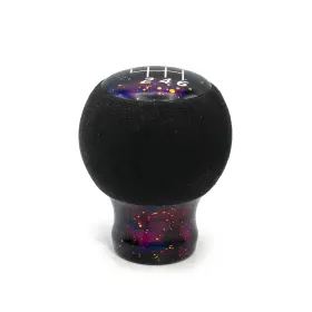 Bw-knb-vw-vel6l-pc-fua Billetworkz Cosmic Space Fusion Shift Knob With Alcantara For Manual