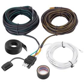 Bitiontry 700128214586 Upgraded 4 Pin 5 Wire Trailer Wiring Harness 26ft