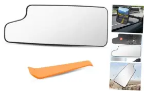 84468914 Bosting Left Driver Side Mirror Glass Fit For Chevy Silverado Gmc Sierra 1500 2500 Hd